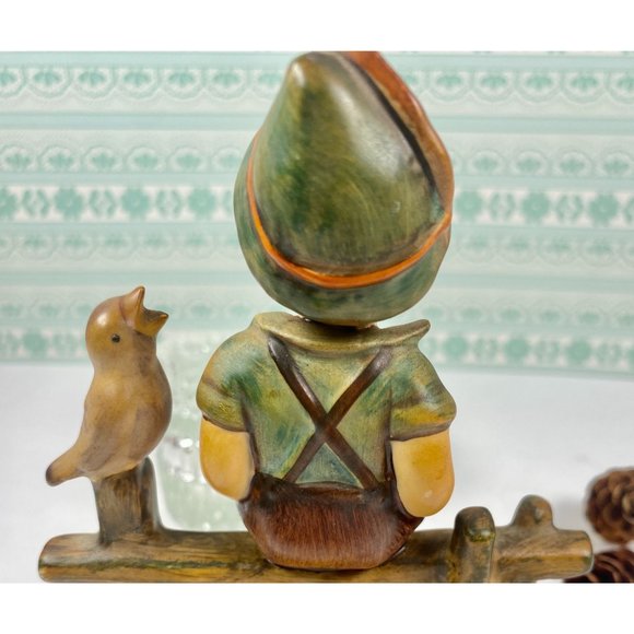 Hummel Harmony Boy on fence, 5" height, w box, TMK4, limited edition - Picture 6 of 17